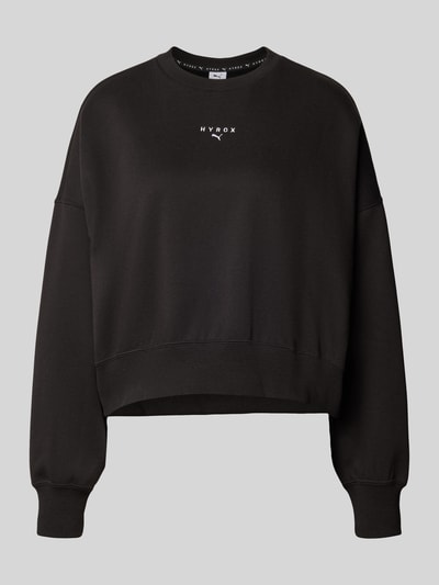 PUMA Regular Fit Sweatshirt aus Baumwoll-Mix PUMA X HYROX Black 2