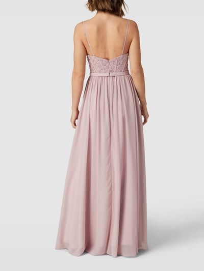 Laona Abendkleid mit Herz-Ausschnitt Rosa 5