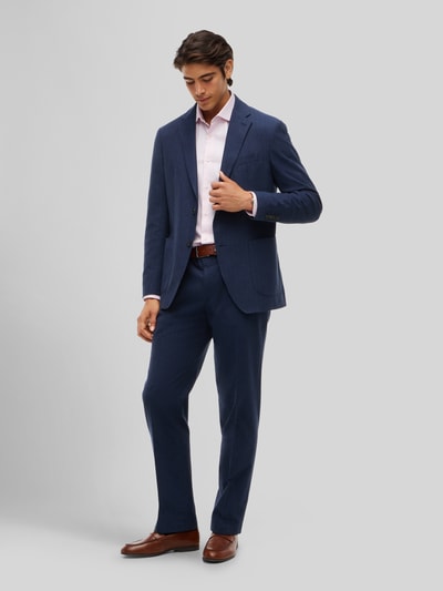 Tommy Hilfiger Regular Fit Businesshemd mit abgerundetem Saum Rosa 1