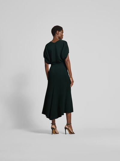 Victoria Beckham Maxikleid mit V-Ausschnitt Black 5