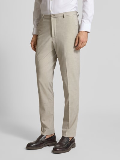 MCNEAL Slim Fit Stoffhose mit französischen Eingrifftaschen Beige 4