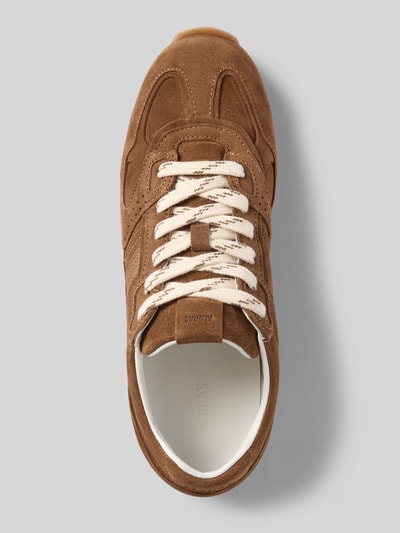 ALOHAS Sneaker mit Schnürung und Label-Detail Mittelbraun 3