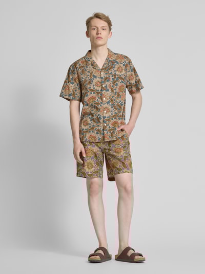 Levi's® Authentic Relaxed Fit Chino-Shorts mit Gürtelschlaufen Rauchblau 1