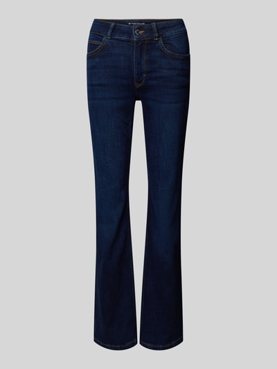 Tom Tailor Regular Fit High Rise Bootcut-Jeans mit Baumwolle Modell 'KATE' Jeansblau 2