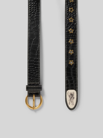 Duke & Dexter Gürtel mit Dornschließe Black 4