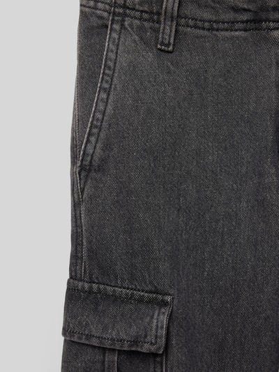 Jack & Jones Regular fit jeans met labelpatch, model 'CHRIS' Zwart - 2