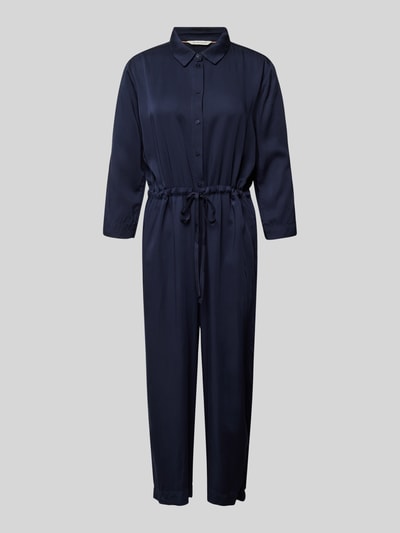 Tom Tailor Jumpsuit met tunnelkoord Marineblauw - 2