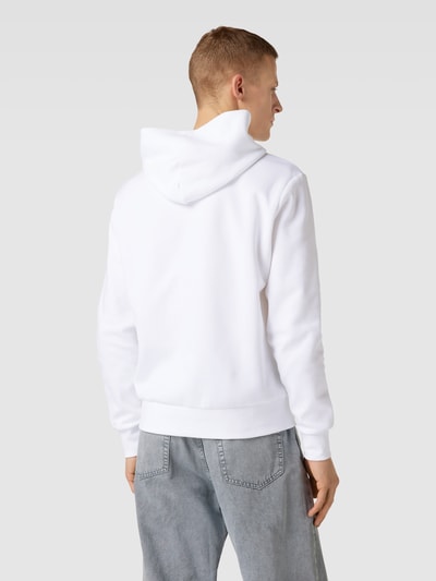 CK Calvin Klein Hoodie mit Label-Print Modell 'MICRO LOGO' Weiss 5