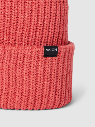 MSCH Copenhagen Beanie aus Viskose-Mix Modell 'Galine Rachelle' Hellrot 2