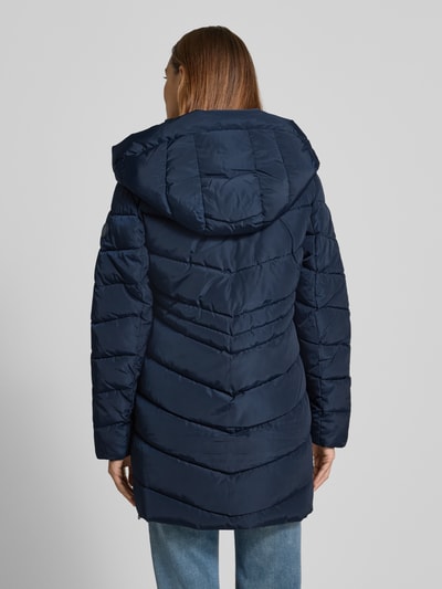 Tom Tailor Regular Fit Steppmantel mit Kapuze Marine 5