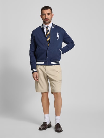 MCNEAL Regular Fit Bermudas mit Hakenverschluss Ecru 1