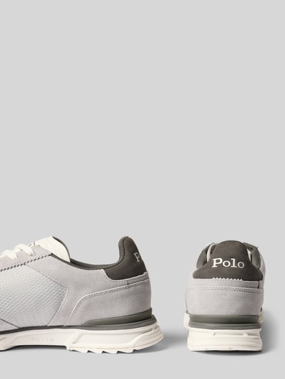 Polo Ralph Lauren Low Top Sneaker mit Logo Detail Mittelgrau 2