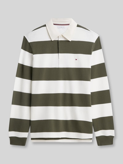 Tommy Hilfiger Bluza o kroju relaxed fit z czystej bawełny Oliwkowy 2