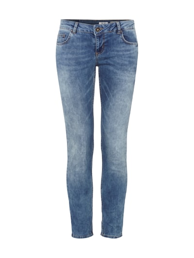 Review Slim Fit Jeans mit Stretch-Anteil Blau 1