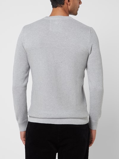 Tom Tailor Pullover aus Baumwolle Dunkelgrau 5