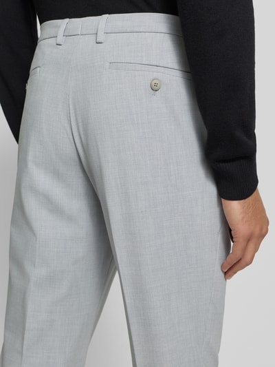 MCNEAL Slim Fit Stoffhose mit französischen Eingrifftaschen Hellgrau 3