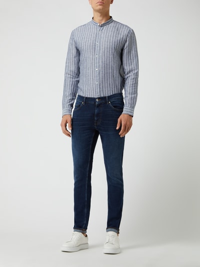 Tiger Of Sweden Slim fit jeans met stretch, model 'Evolve' Blauw - 1