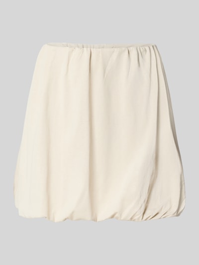 Vero Moda Uitlopende minirok van katoenmix, model 'TASS' Offwhite - 2