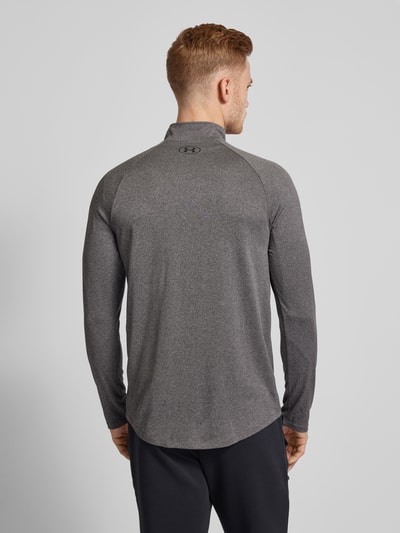 Under Armour Shirt met lange mouwen en labelprint Lichtgrijs - 2