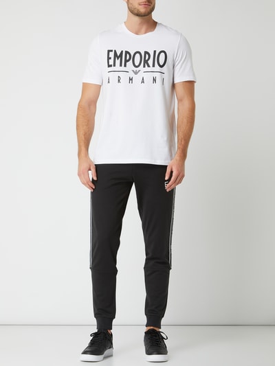 EA7 Emporio Armani Joggingbroek met logodetails  Zwart - 1