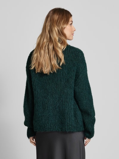 MSCH Copenhagen Strickpullover mit Stehkragen Modell 'Annalisa' Dunkelgruen 5