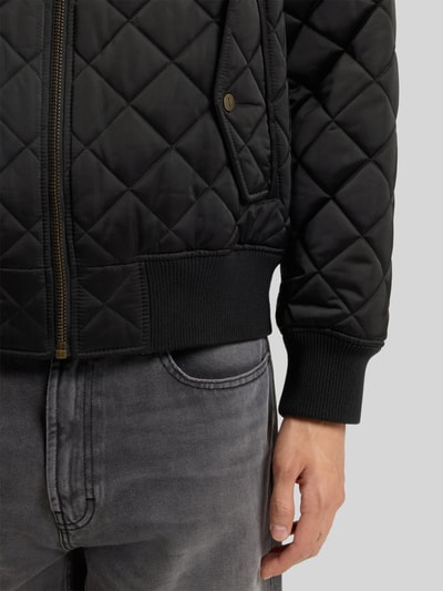 HUGO Regular Fit Steppjacke mit Stehkragen Modell 'BICOL2541' Black 6