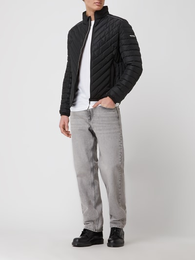 MCNEAL Funktionsjacke mit Reflektorstreifen Schwarz 1