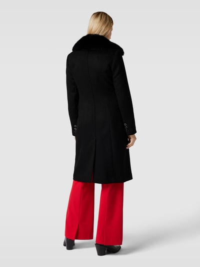 Guess Płaszcz z obszyciem ze sztucznego futra model ‘NEW LAURENCE’ Czarny 5