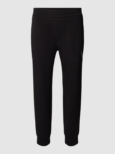 ARMANI EXCHANGE Sweatpants in unifarbenem Design Black 1