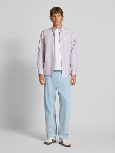 Jack & Jones Baggy Fit Jeans im 5-Pocket-Design Modell 'ALEX' Hellblau 1