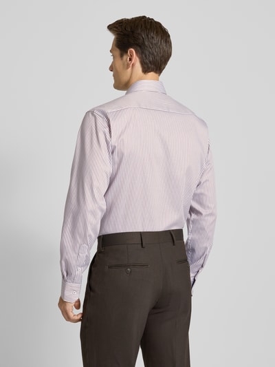 ETERNA Comfort fit zakelijk overhemd met knoopsluiting Zand - 5