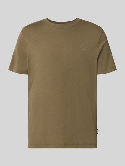 Produktfoto, Modern Fit T-Shirt aus reiner Baumwolle Modell 'PRIAMO' von JOOP! in Khaki mit glatter Textur, Herren T-Shirt von JOOP! COLLECTION