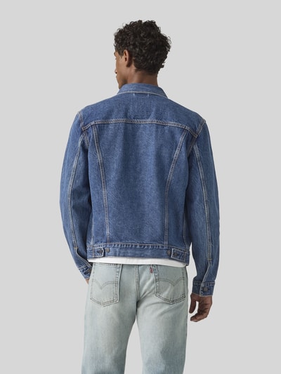 Levi's® Kurtka jeansowa o kroju krój regular fit z czystej bawełny model 'THE TRUCKER' Jeansowy niebieski 5