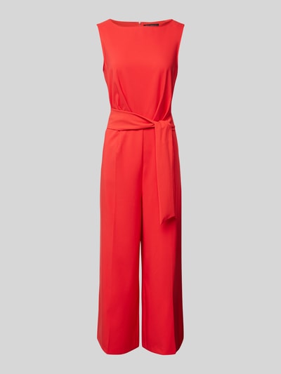 Betty Barclay Jumpsuit mit Bindegürtel Rot 2