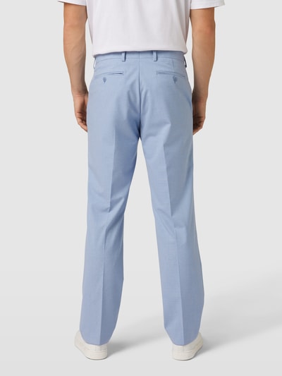 Christian Berg Men Pantalon met ruitmotief Bleu - 5