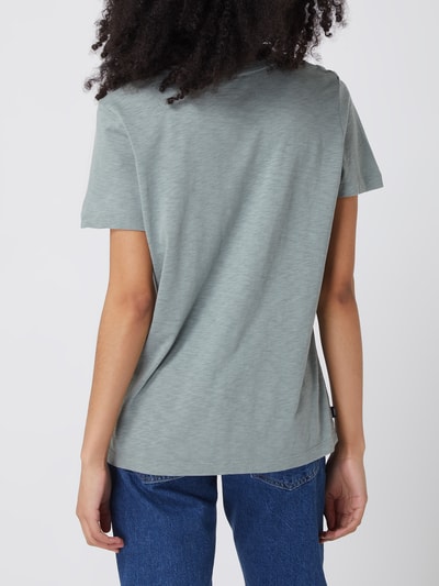 Superdry T-shirt van slubjersey Mintgroen - 5