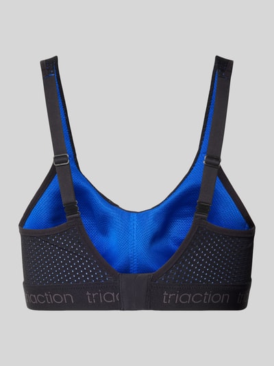 Produktfoto, BH mit Logo-Detail Modell 'Triaction Energy Lite' von Triumph, elastische materiaalmix, haakjessluiting, verstelbare schouderband, logodetail