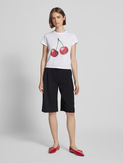 Review Loose Fit Shorts mit Bundfalten Black 1
