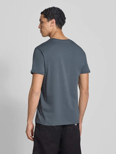 Alpha Industries T-Shirt mit Label-Print Hellblau 5
