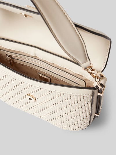 Guess Handtasche in Flecht-Optik Modell 'MURIELLE' Offwhite 5