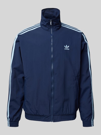 adidas Originals Trainingsjacke mit Reißverschlusstaschen Marine 1