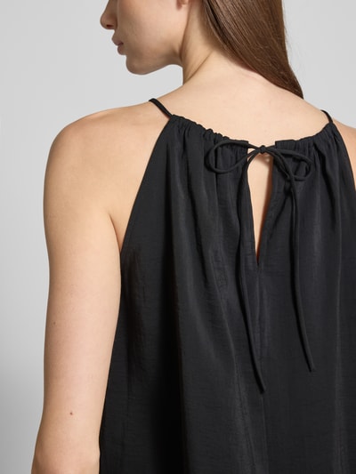 OPUS Top z wiązaniem z tyłu model ‘Foyage’ Czarny 3