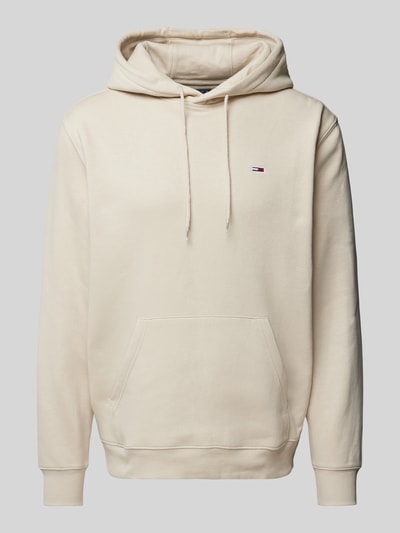 Tommy Jeans Regular Fit Hoodie mit Logo-Stitching Beige 1