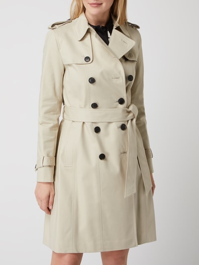 Hobbs Trenchcoat met tailleriem, model 'Saskia'  Beige - 4