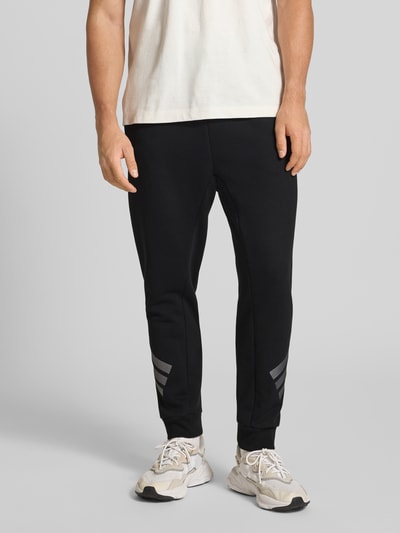 adidas Sportswear Sweatpants mit elastischem Bund und Tunnelzug Black 4