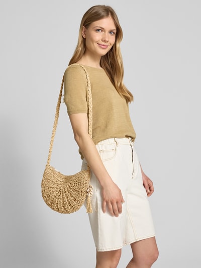 Barts Handtasche mit Baumwoll-Leinen-Futter Modell 'Theros' Sand 1