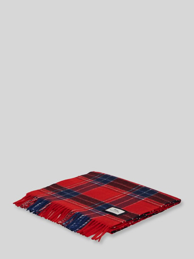 Tommy Hilfiger Schal aus reiner Wolle Rot 3