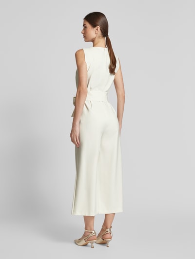 Betty Barclay Jumpsuit mit Bindegürtel Offwhite 5