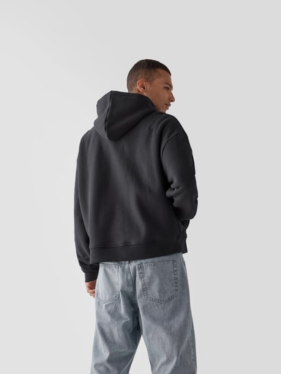 Jacquemus Hoodie mit Label-Print Dunkelblau 5