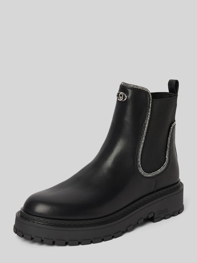 Liu Jo Chelsea Boots mit Label-Detail Black 1